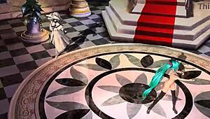 hatsune miku cendrillon nude mod big boobs