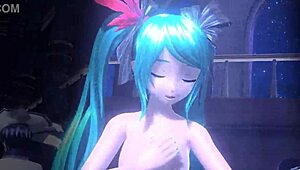 hatsune miku cendrillon nude mod big boobs
