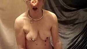 European slave bent over for maledom bdsm humiliation and dirty talk