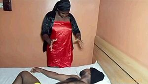 Ever thought a massive cock could make that fat witch moan wildly during bedroom fucking?