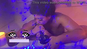Horny Ebony Babe Sucking Your Dick With Her Sexy Feet