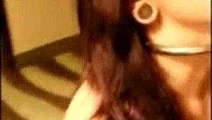 My submissive girlfriend deep throating and getting dominated
