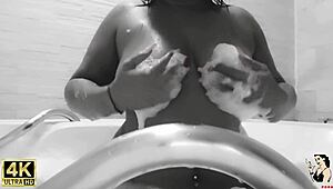 trailer - bubble bath and milf teacher masturbating pussy