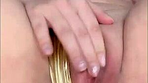 Horny babe toys her pussy in lingerie solo compilation. Different days at home.