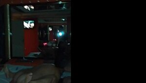 karina, the married wife, in menage with two young guys?