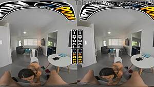 Cassie Del Isla gives filthy rich an anal lesson