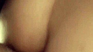Can you believe my stepbrother fucks my ass while I use my vibrator, this fat latina bride babe?