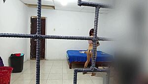 i love flashing while my husband is away, this cute brown-eyed exhibitionist