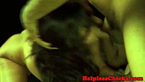 Hardfucked teen 18+ gets facial from dominating master