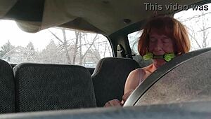 How does my sissy crossdresser handle this ballbusting punishment?