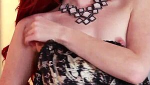 Elle Alexandra Strips For Playboy