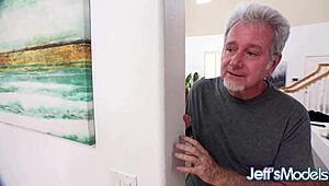 masseur gratifies curvaceous bbw eliza allure with toys and fingers