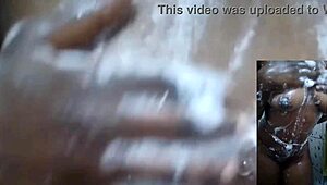 CYNDY BLACKSLAVE - MASTURBATE IN SHOWER WITH LITTLE 18+ SQUIRT