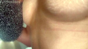 step sister gets freaky missionary fuck from big black cock