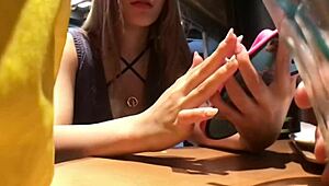 met japanese college girl on app, paid her, creampied in hotel