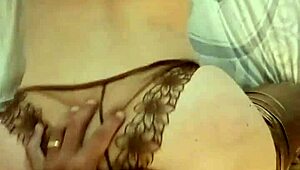 French amateur in spandex lingerie gets blowjob, rimming, pussy pounding, and dirty talk