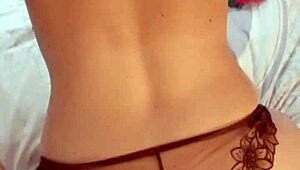 French amateur in spandex lingerie gets blowjob, rimming, pussy pounding, and dirty talk