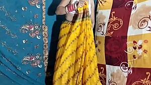 bride's wild first time on the ranch before wedding, nephew makes her scream outdoor 😱