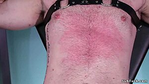 Beautiful Domme Teases Male Sub With Strapon Anal