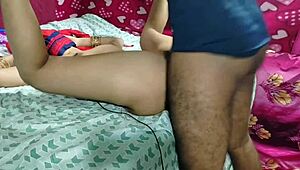 Indian doctor interacts with patient in hospital