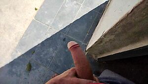 I called the plumber and he jerked off for me