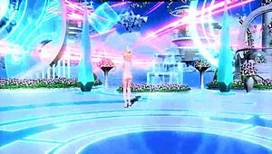 kagamine rin's love song project diva nude mod reveals her full goddess body