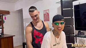 Exotic Brazilian in Lingerie Gets Dominated with Anal Assfucking by Personal Trainer