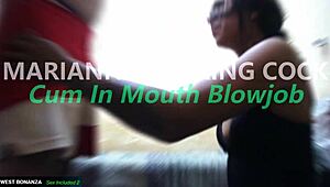 Marianna Sucking Cock Cum In Mouth