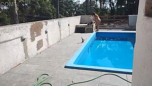 I called the plumber and he jerked off for me