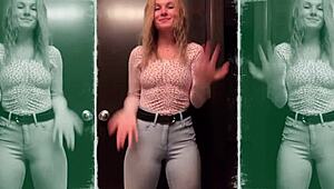 madisyn huntt's college bikini haul twerk nipslip cameltoe 😏