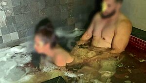 Pool party turned into steamy sex with my hot stepsister, full action