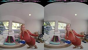 Vrallure Teases Lazy Stepson In Pov