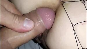 Ιουλιανή σπιτική συλλογή με αδύνατη καστανή σε εσώρουχα