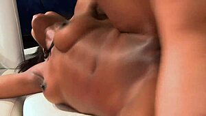 i'm this ebony chick with big boobies, ridin' that monster cawk