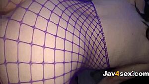 Ever Seen Luxurious Harumi Kurokawa in Fishnets Give Hardcore POV Blowjob?