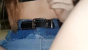 Skinny teen scandal unfolds with public outdoor creampie in park for petite college amateur