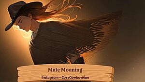 male moaning sounds