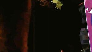 bound bbw wife feels intense emotions in front of window with creampie