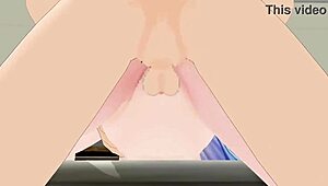 yukihana ramii gets lewd in 3d hentai anime 😈