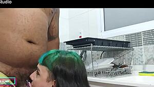 Brazilian Babe Spreads Ass for Intense Anal Fuck