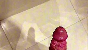 horny brazilian bodybuilder in shower with big cock?