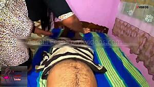 Sri Lankan Princess Gives Amazing Blowjob In Massage Parlor