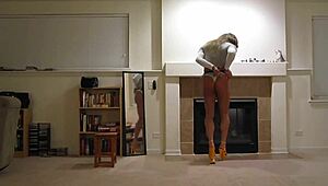 Can You Handle Rachel St Clair's Handcuff Bondage Booty Show?