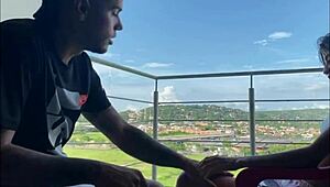 Stepsister Gets Horny Watching Passage for Big Cock