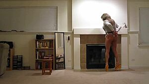 Can You Handle Rachel St Clair's Handcuff Bondage Booty Show?