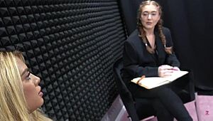 Man, this therapy session with curvy blonde stepmom turns into a wild 5way blowbang with stepson and group banging