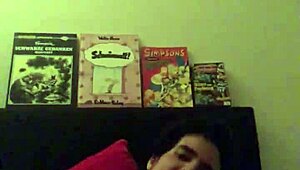 She masturbates hardcore on the bed, getting hornier with each touch.