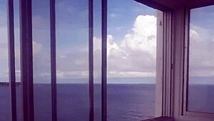 From the start, she licks the petite blonde's hairless pussy non-stop, savoring her juices before doggystyle fucking.