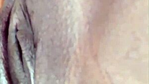 african woman reaches climax in intense porn session