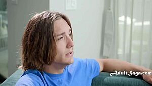 Weird Step Cousin Wanks in Front of Me!